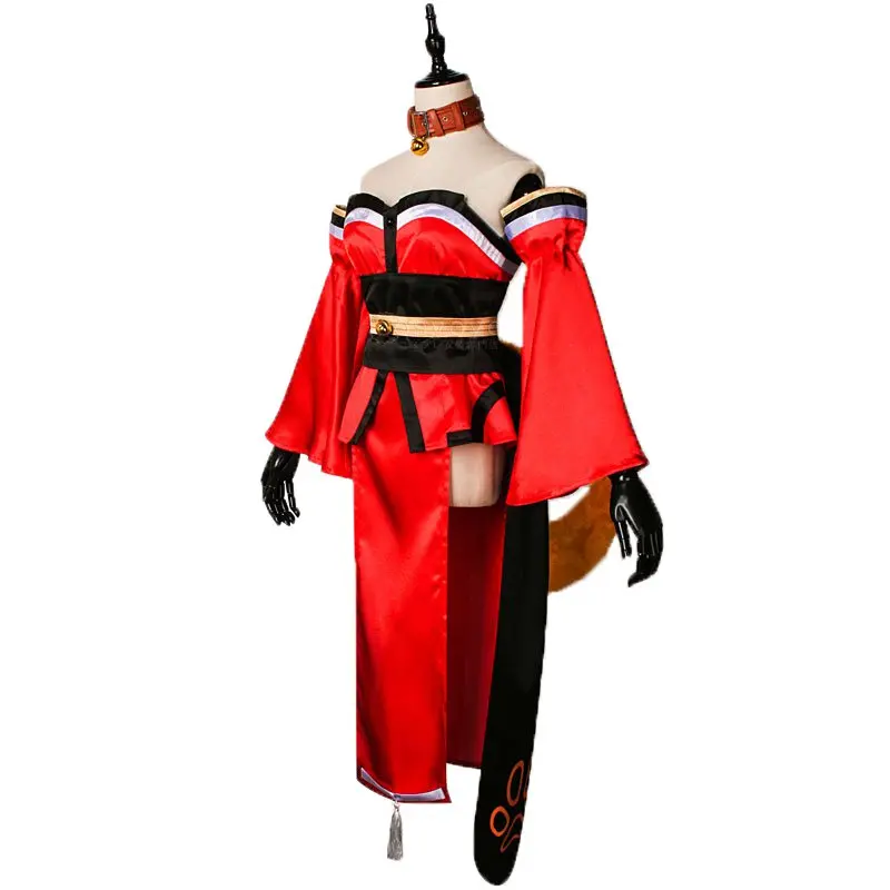Аниме Fate/Grand Order Tamamo no mae Tamano Cat карнавальный костюм костюмы на Хэллоуин для женщин полный комплект