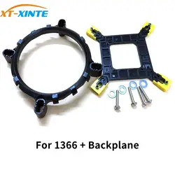 Support de ventilateur de refroidissement de processeur de bureau 3 en 1, Base de support de dissipateur thermique pour LGA775 1150 1156 1155 775 ou 1366 AM2 AM3 AM4 tous les modèles 