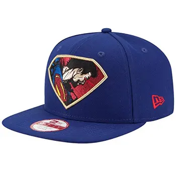 

New Era Retroflect Superman Medium Large Snapback Cap 9fifty cap, baseball caps, cap for men, cap for women, trucker, hat