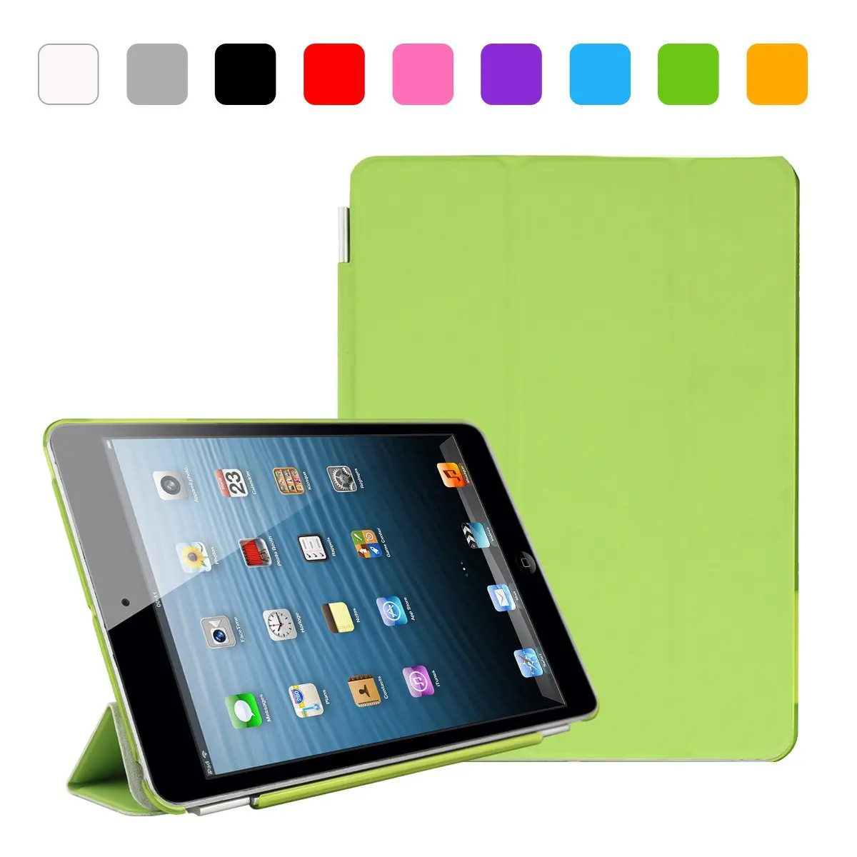 

Case For IPad Mini 1 2 3 Smart Cover With Auto Sleep/Wake Funcation