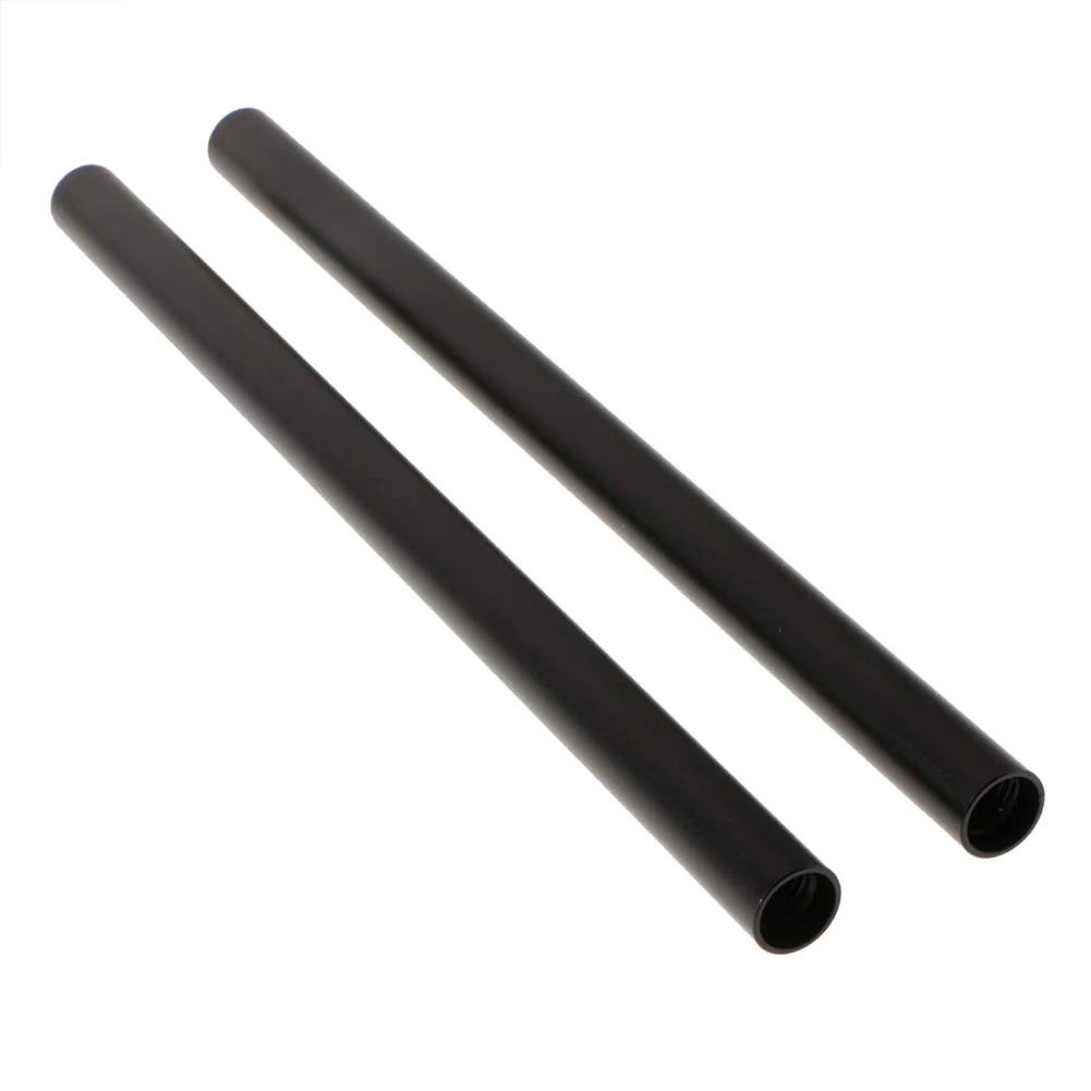 

25cm Convenient Camera Guide Rail For DSLR Stabilizer Photography Lightweight Parts Support Aluminum Alloy Rod Long Black
