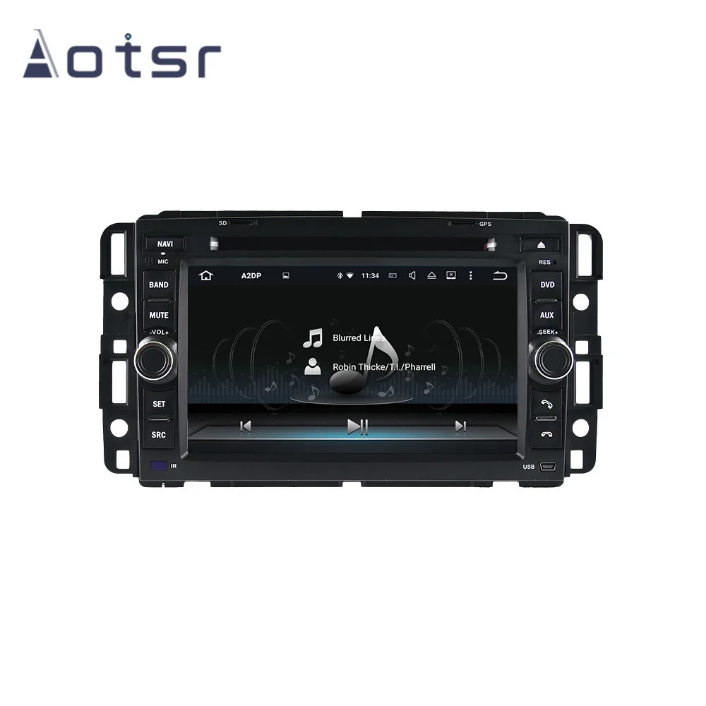 7 дюймов Android 9,0 ips gps навигация автомобильный Радио плеер для HUMMER H2 2008-2011 мультимедиа плеер головное устройство магнитофон