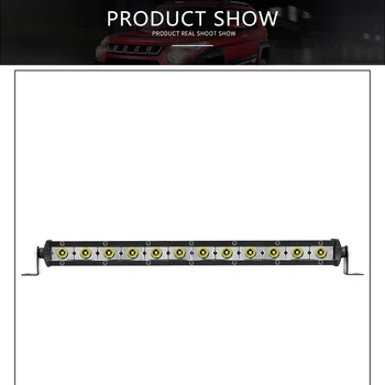 

Waterproof Work Light 3600LM Off-road Motorcycle Parts 12LED Ultra-Slim
