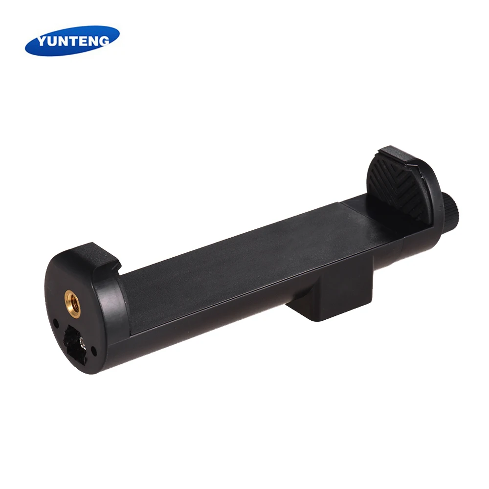 

YUNTENG 110~205mm Phone Clip Tripod Mount Adapter Photography 1/4inch Screw Thread for Tripod Monopod Selfie Stick Table Stand