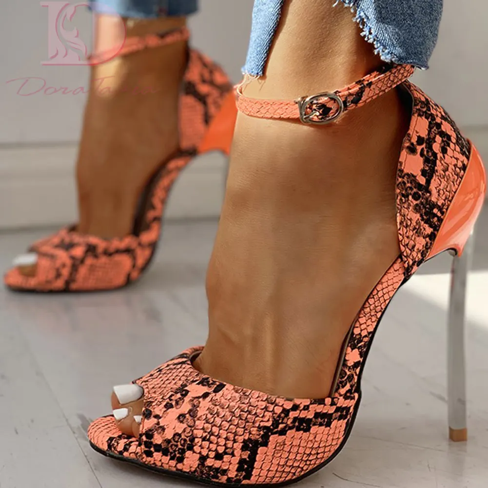 Doratasia plus size 42 wholesale sexy high heels sandals women Summer