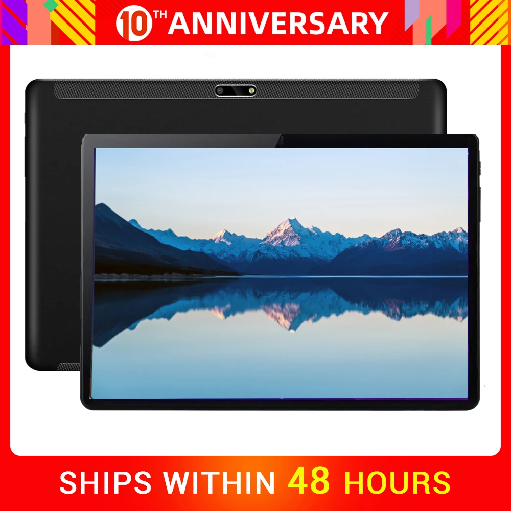 

Free Return 10 inch Tablet PC Google Android 7.0 OS 32 ROM 2GB RAM Bluetooth WiFi GPS Dual Sim 3G Phone Tablets 10.1 + Gifts
