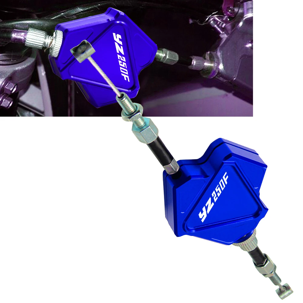 Мотоцикл с ЧПУ трюк рычаг сцепления простая кабельная система для yamaha YZ250F YZ 250F 2001
