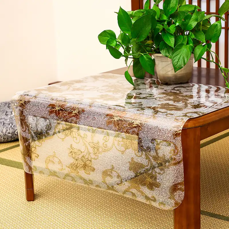 新しい透明マットカラーpvc軟質ガラステーブルクロス防水と防油コーヒーテーブルマットクリスタルソフトボードabc テーブルクロス Aliexpress