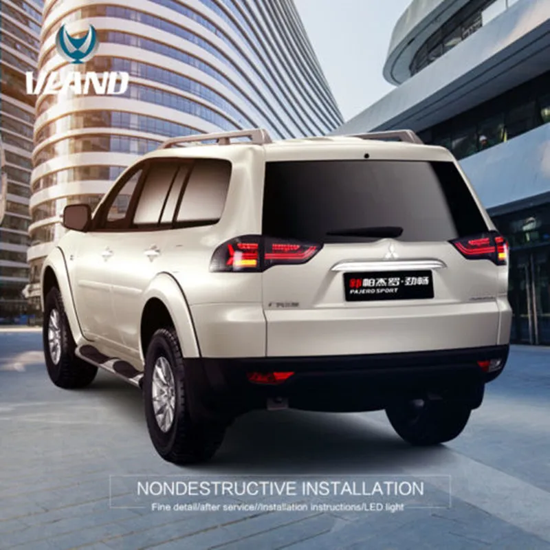 Автомобильный светодиодный задний фонарь для Pajero/Montero спортивный светильник 2011
