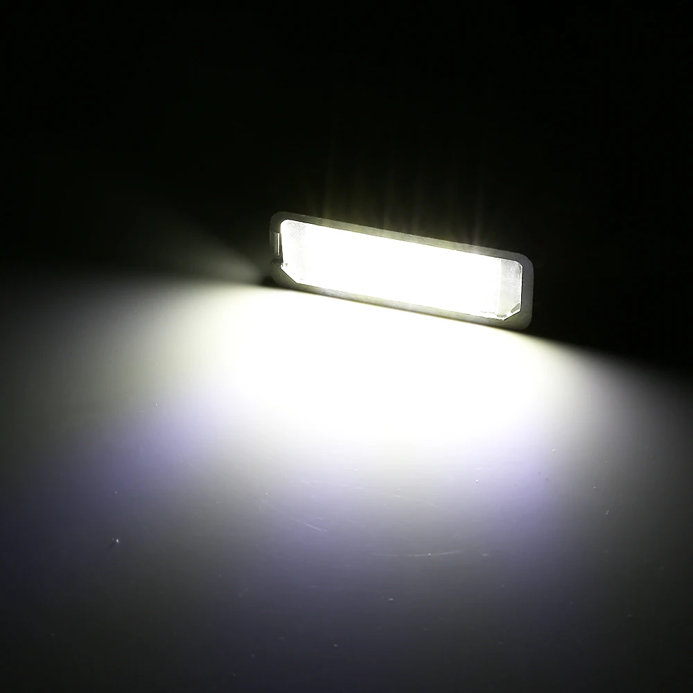 2x Led Number License Plate Light Auto Light For Volkswagen VW MK5 GTI