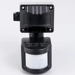 Détecteur de mouvement infrarouge PIR, dispositif de sécurité extérieur, 220v dc 12V 24v, IP44, 12m, 50/60Hz Max 