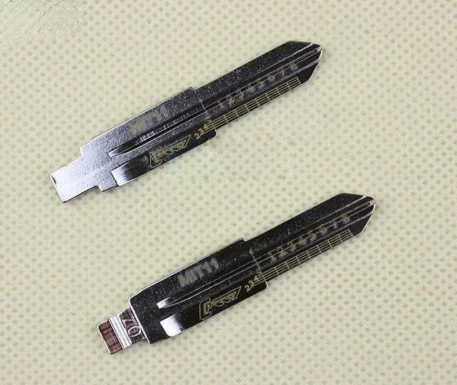Полотно для автомобильного ключа MIT11 Lishi 2 в 1 с гравировкой резки накипи без
