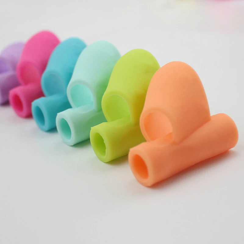 3pcs Writing Corrector Pencil Grip Montessori Toys for Children Kids Learning Holding Device Correcting Pen Holder Postures Grip