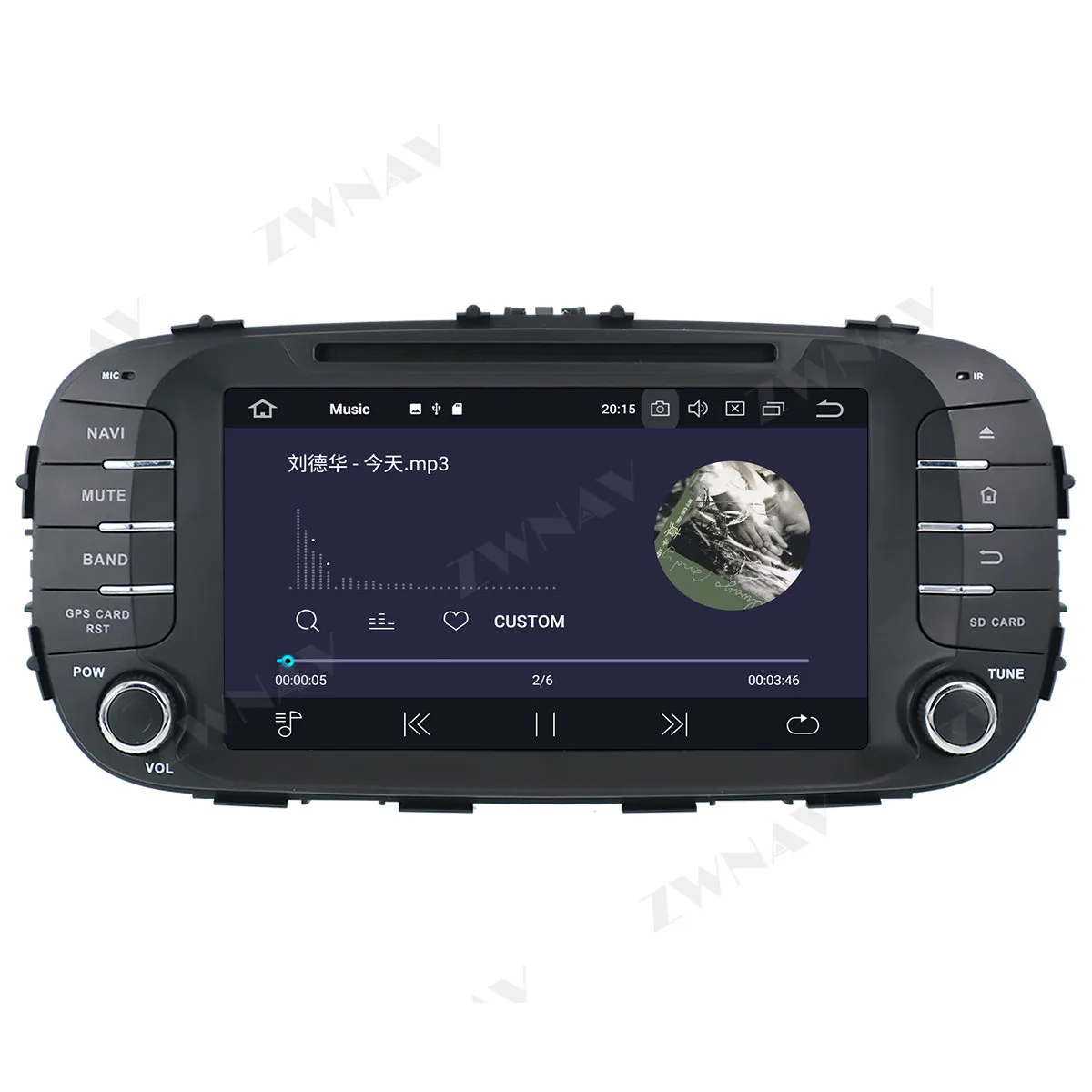 Carplay For KIA Soul 2014 2015 2016 2017 2018 2019 Android Multimedia Player GPS Navi Auto Audio Stereo Radio Recorder Head Unit