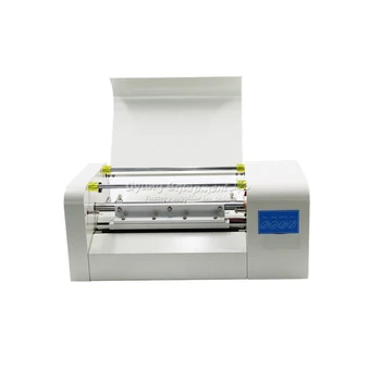 

LY 400B foil press machine digital hot foil stamping printer machine can add rolling reel kit