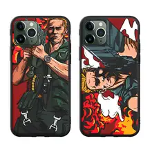 Черный мягкий силиконовый чехол для телефона Arnold Schwarzenegger movie Commando для iPhone 11 11Pro 11ProMAX