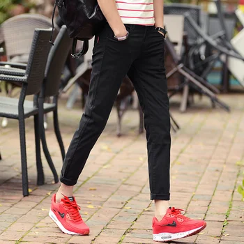 

2020 spring and summer men's casual pants wild youth loose thin slim trousers 291