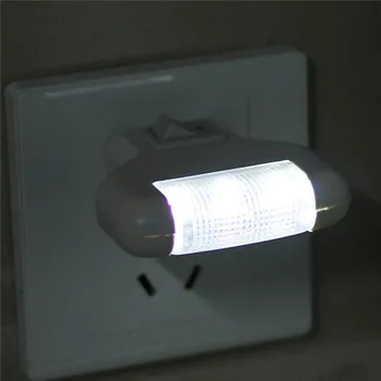 

1pc AC 220V led night light For Home Emergency Lamps EU Plug Bedroom Art Lighting children night lamp