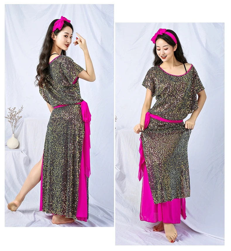 ZM252 baladi shaabi saidi костюм для танца живота
