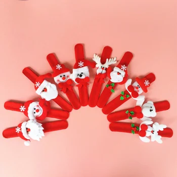 

Santa Claus Christmas Bracelet Drop Ornaments Christmas Ornaments Xmas Decor For Home New Year Kids Wristband Pendants