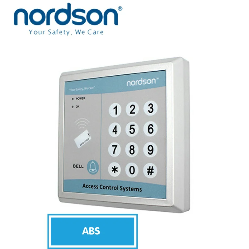 Nordson ABS+ PC пластик однодверная автономная клавиатура контроль доступа и время посещаемости кард-ридер с картой управления