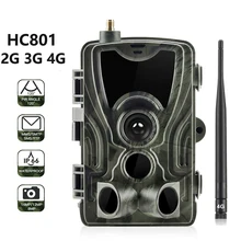HC801 2G MMS/SMS/Электронная почта охотничья камера 20MP 1080P камера ночного видения 0,3 s триггер беспроводная камера наблюдения разведчика