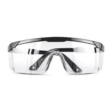 

Spot Glasses Isolation Breathable Anti-Spit Goggles Fully Clear Vision Safety Anti-Splash Temples Stretchable