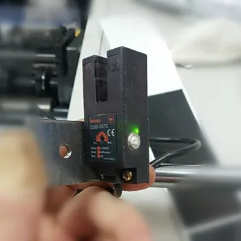 

label machine EU55-DS7C1 NPN trough photocell sensor detect label