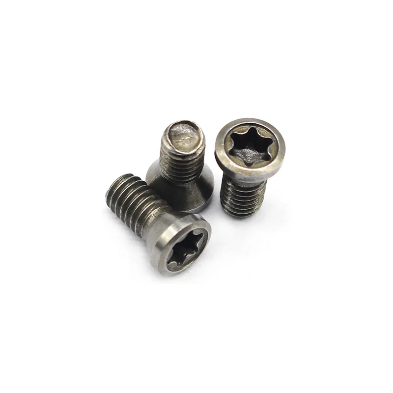 

Plum screw M3.5x8 5.3 lathe turning screw M3.5 CNC tool screw cutter bar cutter milling machine system machine bolt