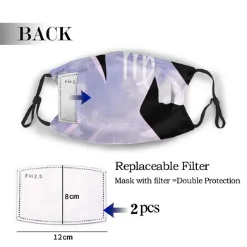 

protective mask with filter Virgo Zodiac Tattoo Beautiful Girl anti dust PM2.5 reuse adult teen child girl