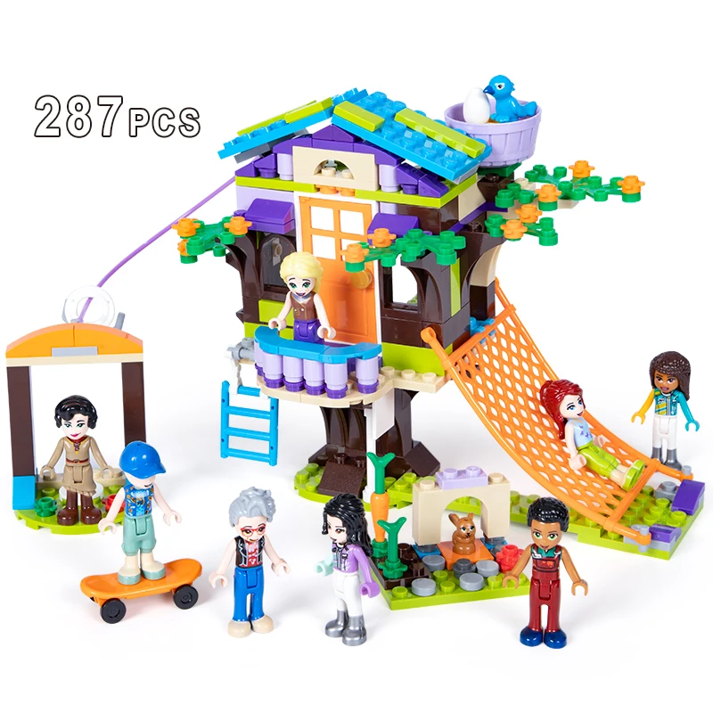 Tree House Building Blocks Compatible with LegoINGlys Friends for Girls Series Friendship Set Toy for Children Gift