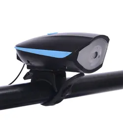 Luces de bicicleta, faros de bicicleta, linternas recargables por USB, luces de bocina recargables, equipo de conducción nocturna