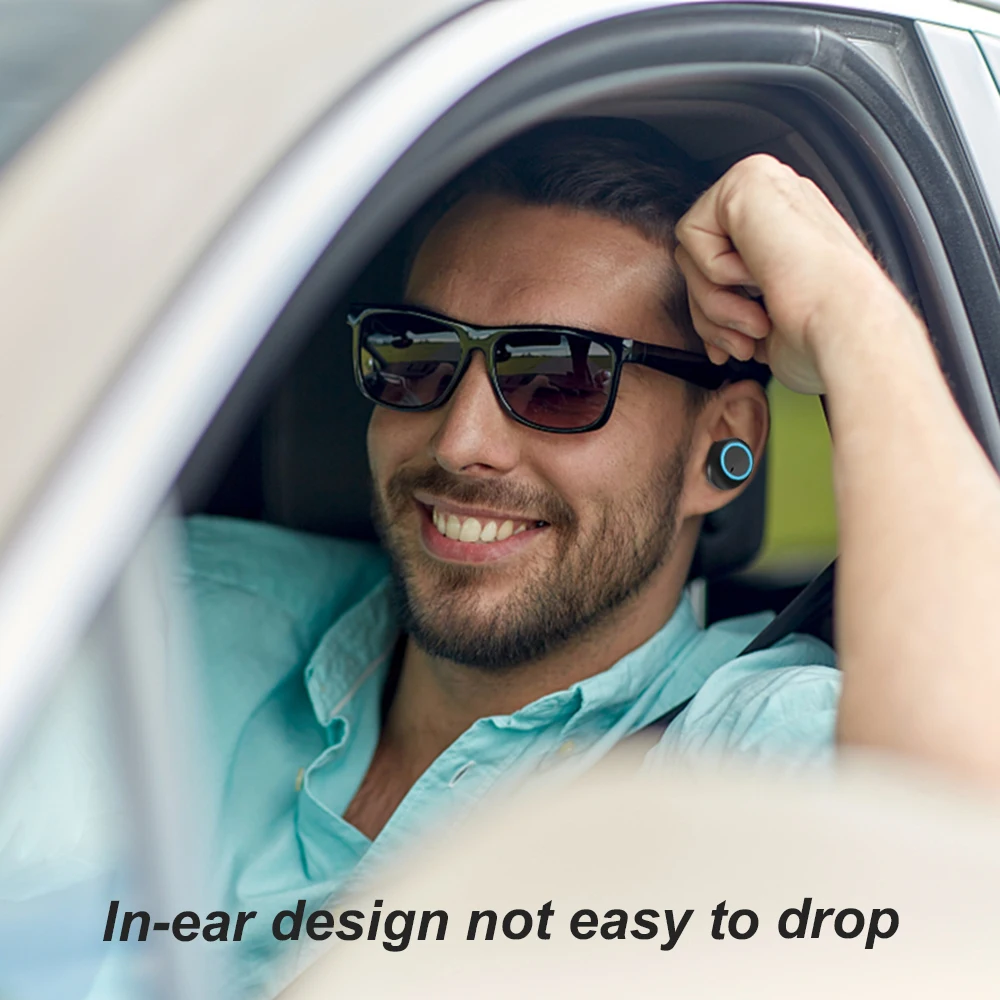 W12 Bluetooth Earphone Noise Cancelling Earbuds TWS 5 0 Sports Waterproof Gaming wireless headsetwith Mic