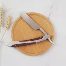 

1X Stainless Steel Folding Shave Knife Handle Beard Straight Razor Hair Dressing Tool Men Manual Convenience Hair Trimmer Shaver