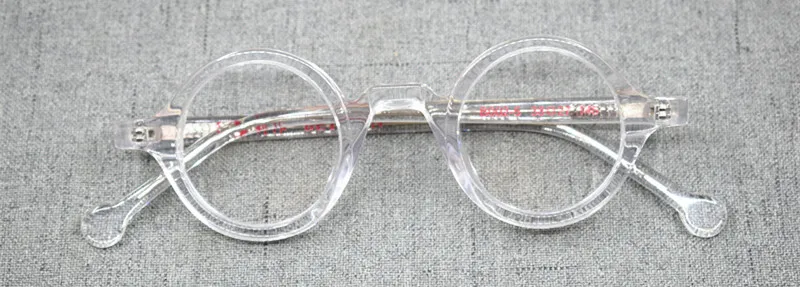Маленькие винтажные круглые оправы для очков ручной работы с полной оправой, ацетатные ретро очки Rx able