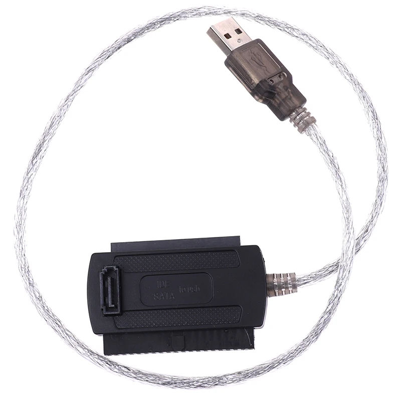 1pcs Hot Selling New Arrival 5.25 S-ATA/2.5/3.5 New USB 2.0 to IDE SATA Adapter Cable Wholesale
