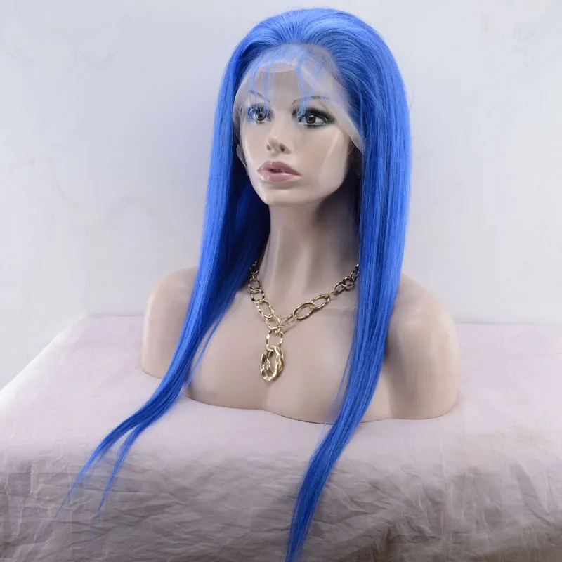 

real Human hair Costume Wig Lace Front Wigs Long straight 13* 4 Swiss Lace lace frontal wig for women with body hair