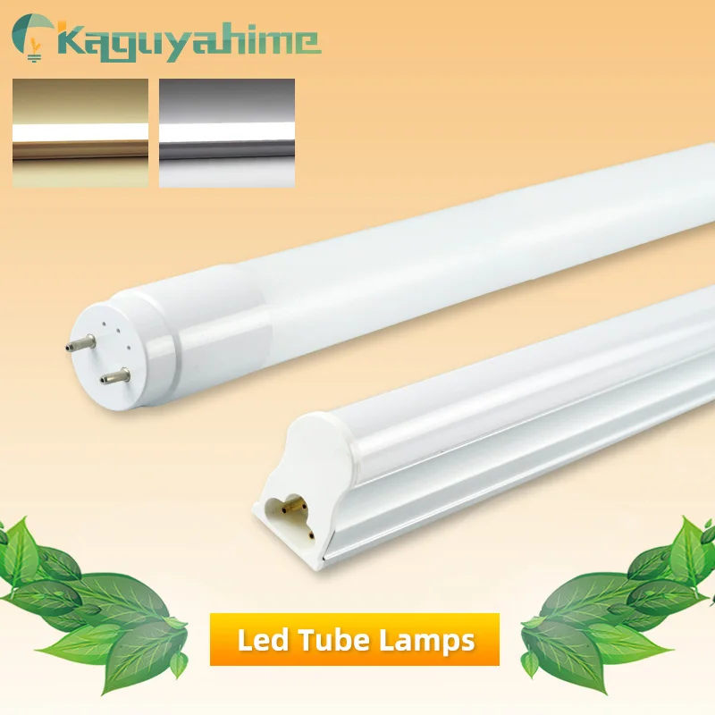 Kaguyahime светодиодный трубки T8 T5 интегрированный 6W 10W 220V Люминесцентная трубчатая