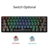 VONTAR Russian Wired Gaming Mechanical Keyboard backlit Blue Red Switch RGB Color 2.4G Wireless keyboard for PC Android TV Box ► Photo 2/6