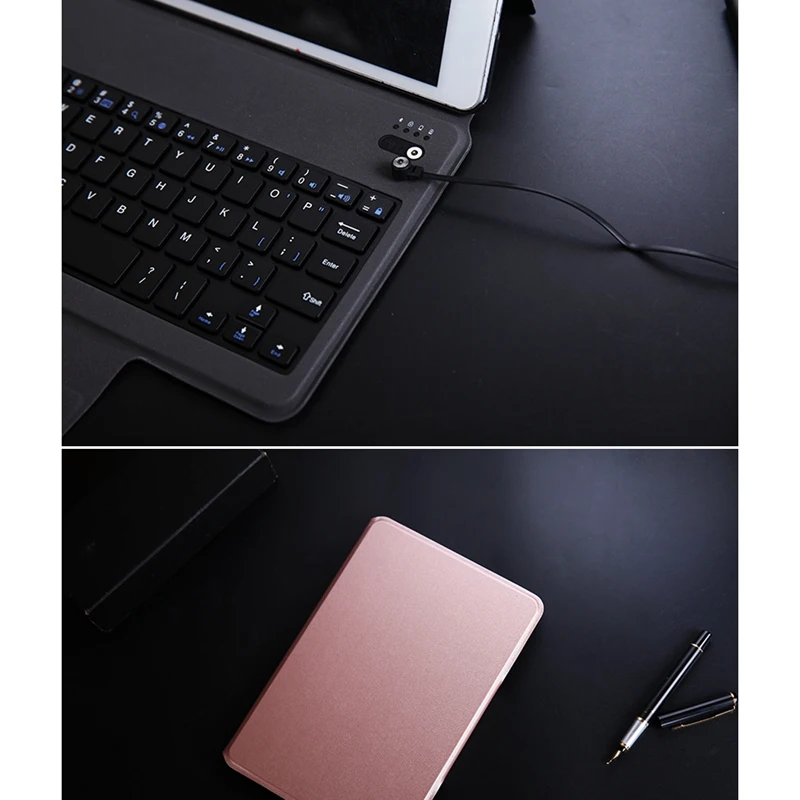 Ультра тонкий чехол с Bluetooth клавиатурой и подставкой для Ipad Mini 4 5