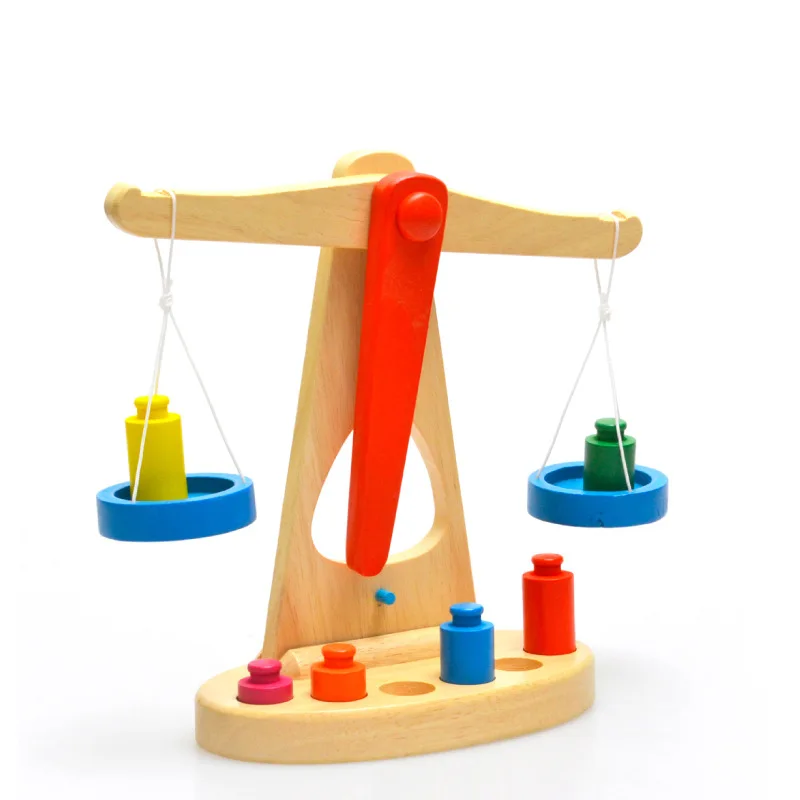 

Montessori Teaching Aids Early Educational Teaching Aid Wooden Balance Scale Infants Toys for Children Kindergarten China Scienc
