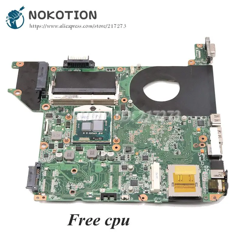 Материнская плата NOKOTION H000022970 для ноутбука Toshiba Satellite U500 U505 основная HM55 DDR3