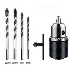 4 Inch Electric Angle Grinder To Electric Drill Chuck 10mm Chunk Holder Drill Convert Adapter Collet 1.5 Coarse Thread Accessory