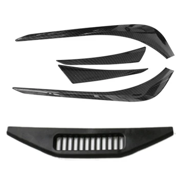 

Car Engine Air Inlet Vent Protective Cover Trim Sticker with Car Tail Light Covers Trim Car Styling Rear Lamp Cover