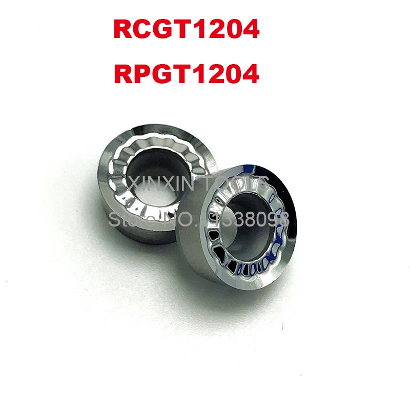 

Фрезерные Вставки RCGT1204 MO AK H01 RPGT 1204, алюминиевые лезвия, токарный инструмент, ЧПУ Инструменты, алюминий + сплав олова, дерево