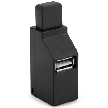 

10pcs/lot Vertical Type USB 2.0 3 Ports Hub Bus power For Laptop Macbook Notebook PC & Mouse & Flash Disk