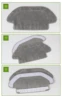Paño de mopa seco y húmedo, accesorios compatibles con XiaoMi Mijia STYJ02YM Viomi V2 PRO, V-RVCLM21B piezas de Robot aspirador ► Foto 3/3