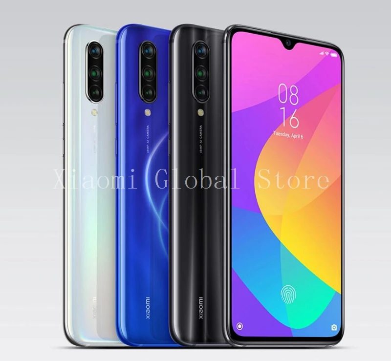 Дешево Глобальная версия Xiaomi Mi 9 Lite 6 ГБ ОЗУ 128 Гб ПЗУ 6,39 дюймов NFC мобильный телефон Snapdragon 710 Быстрая зарядка 4030 мАч смартфон