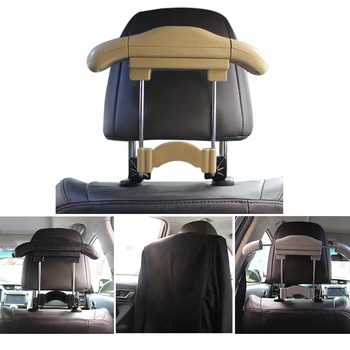 

Car Interior Gadgets Headrest Coat Hanger Retractable Seat Back Hanger for Coats, Jackets, Purses, Bags