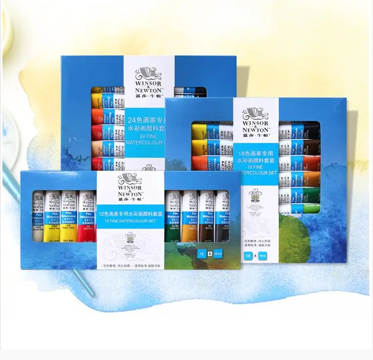 

12 18 24 colours water color paint / watercolour set 10ml/1PC